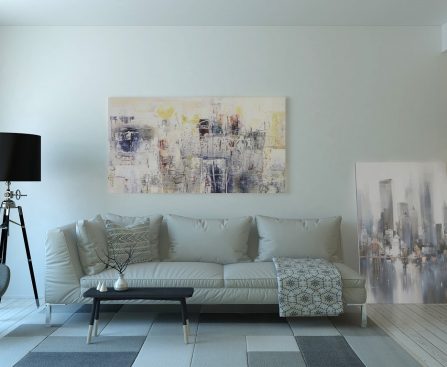 Living room, interior design, furniture — "Transform Your Home with Quality Window Replacement Services in Bentonville"
